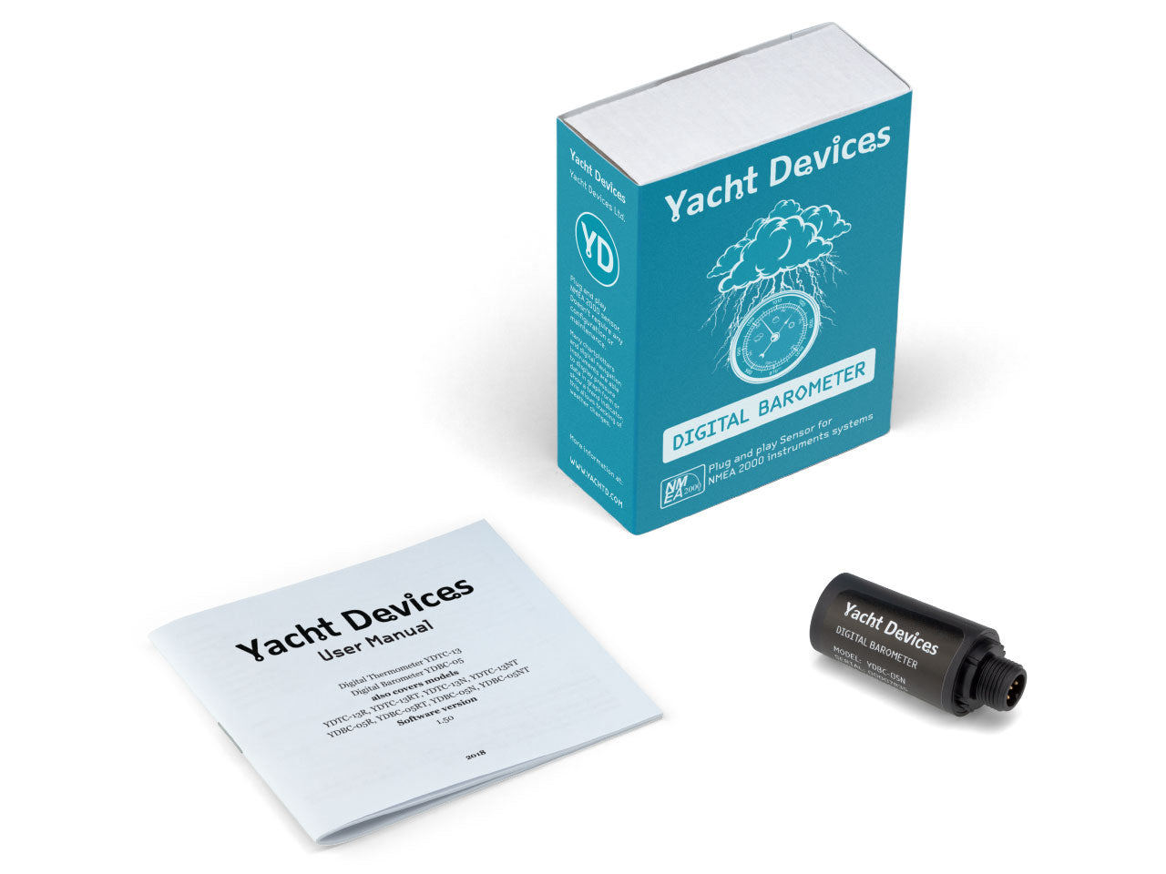 NMEA200 Digital Barometer YDBC-05